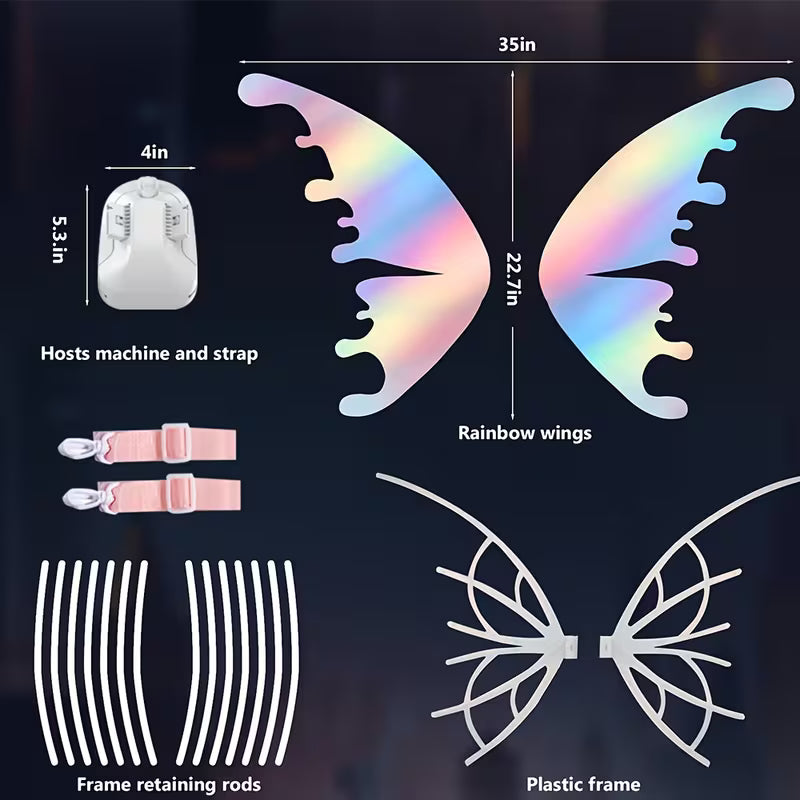 Fairy Wings with LED Lights & Music