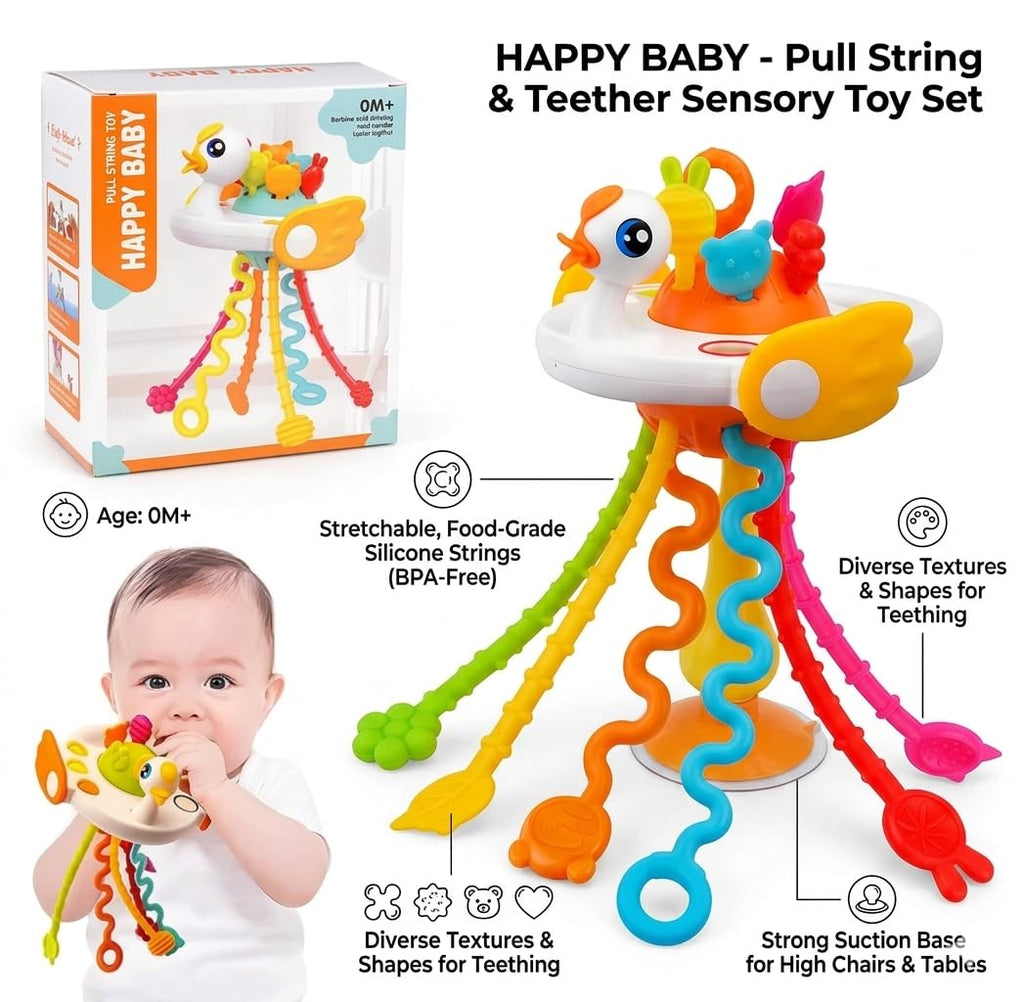 Jouets de dentition à tirer pour bébés