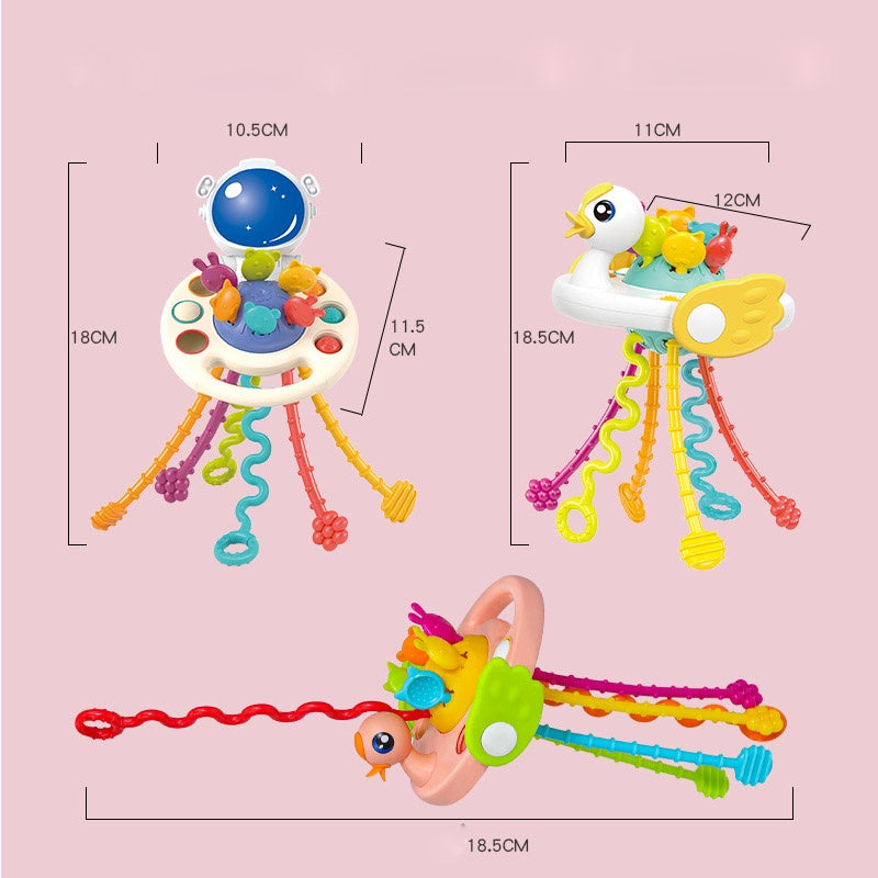 Jouets de dentition à tirer pour bébés